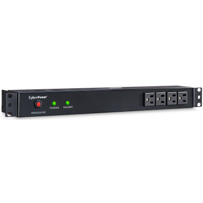 CyberPower RKBS15S4F12R Rackmount surge protector, 15-Amp, 3600 Joules, 16 NEMA 5-15R outlets CyberPower RKBS15S4F12R Rackmount surge protector, 15-Amp, 3600 Joules, 16 NEMA 5-15R outlets